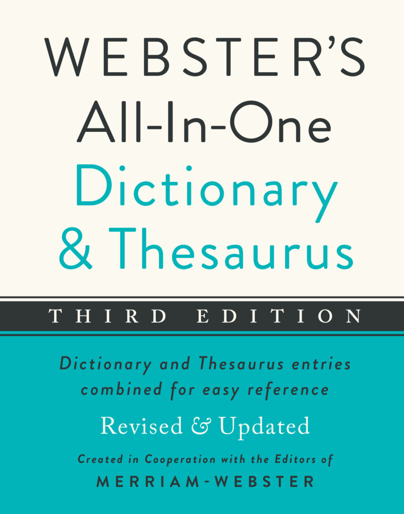 Webster's All in One Dict 3rd Ed