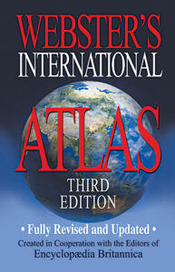 Webster's International Atlas book cover